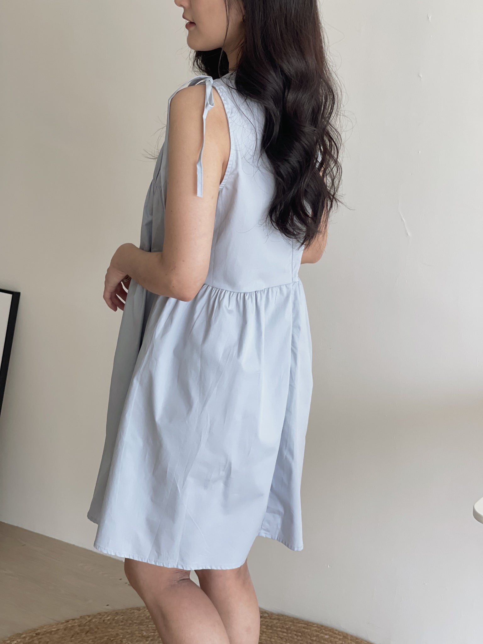 Castille Sweet Dress / 甜美褶皱连身裙