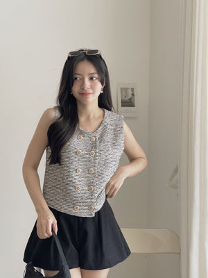 Aurie Bloomer Pants / 粗呢显腿瘦花苞裤