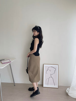 Suit Pencil Skirt / 通勤西装中长裙