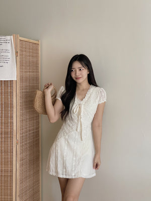 Chantilly Lace Dress / 法式甜美蕾丝连身裙