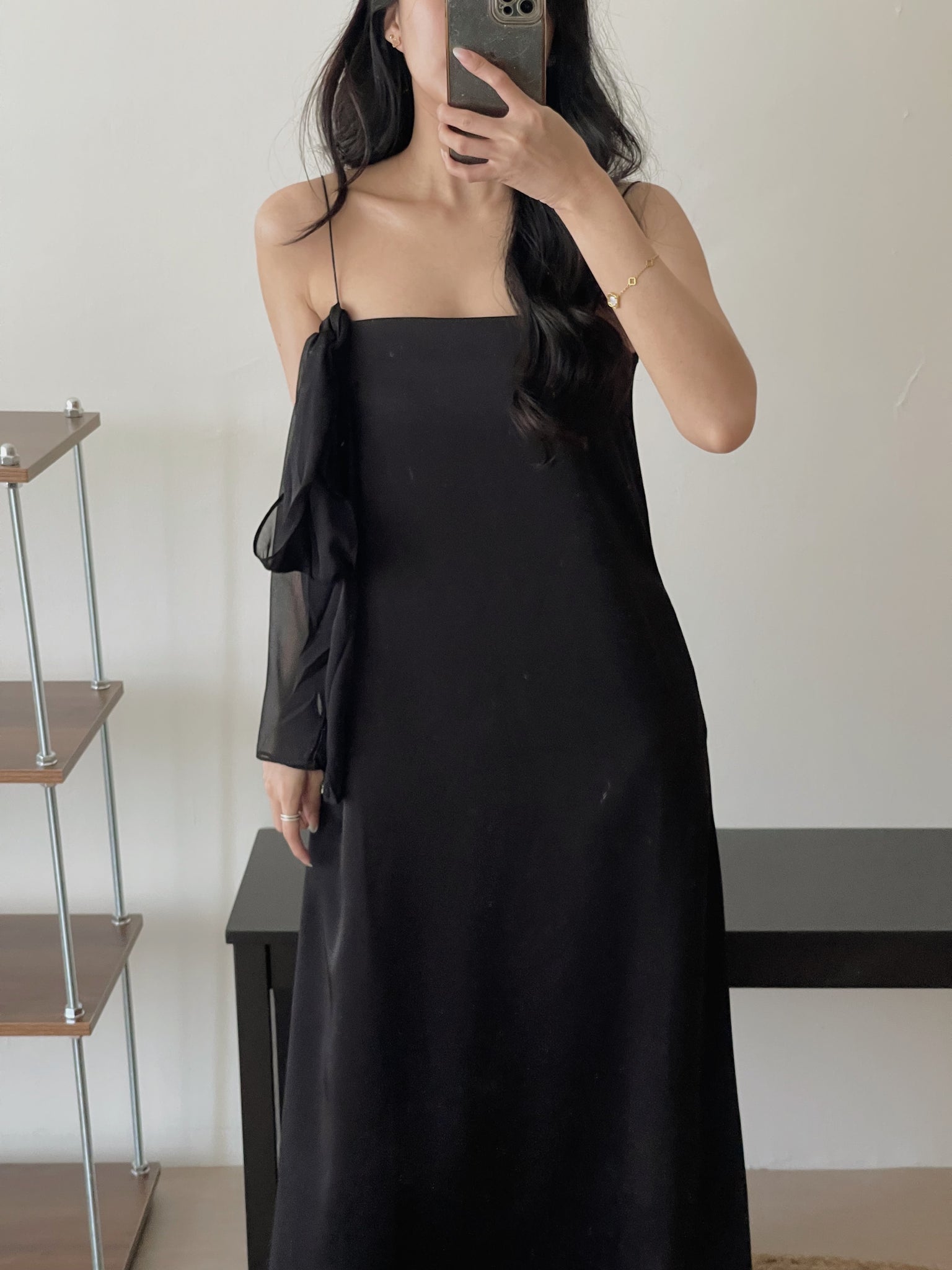 Lumiere Sash Tie Dress / 飘带高级感气质连身裙