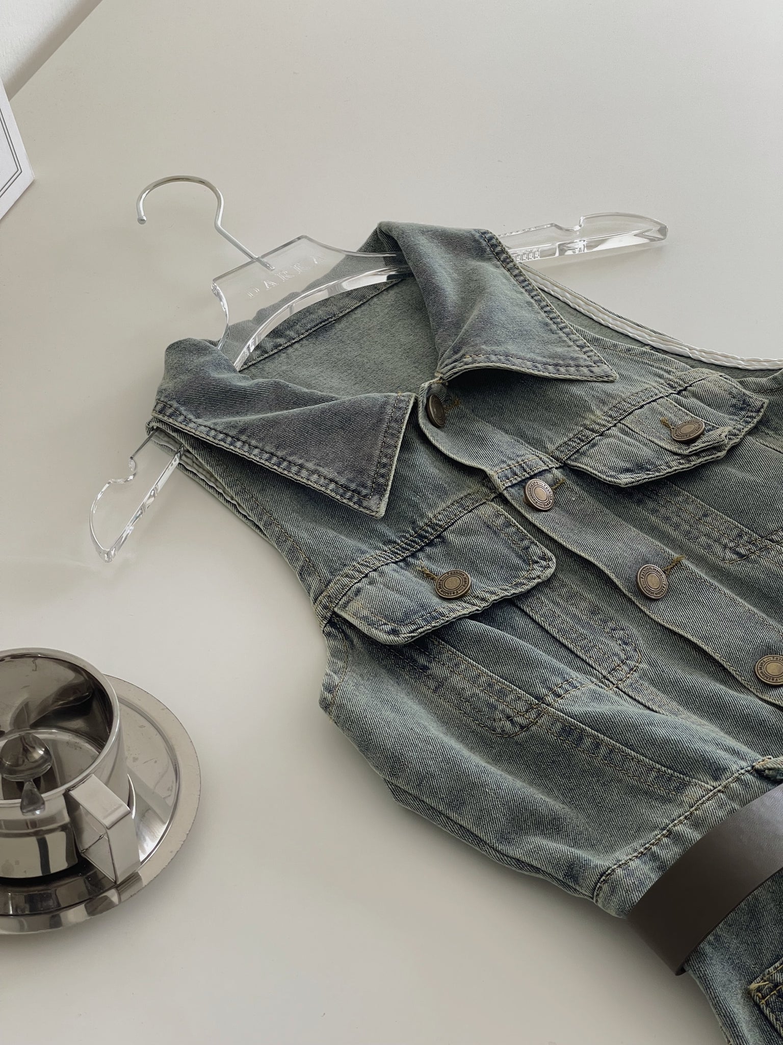 Urban Denim Dress / 复古牛仔连身短裙
