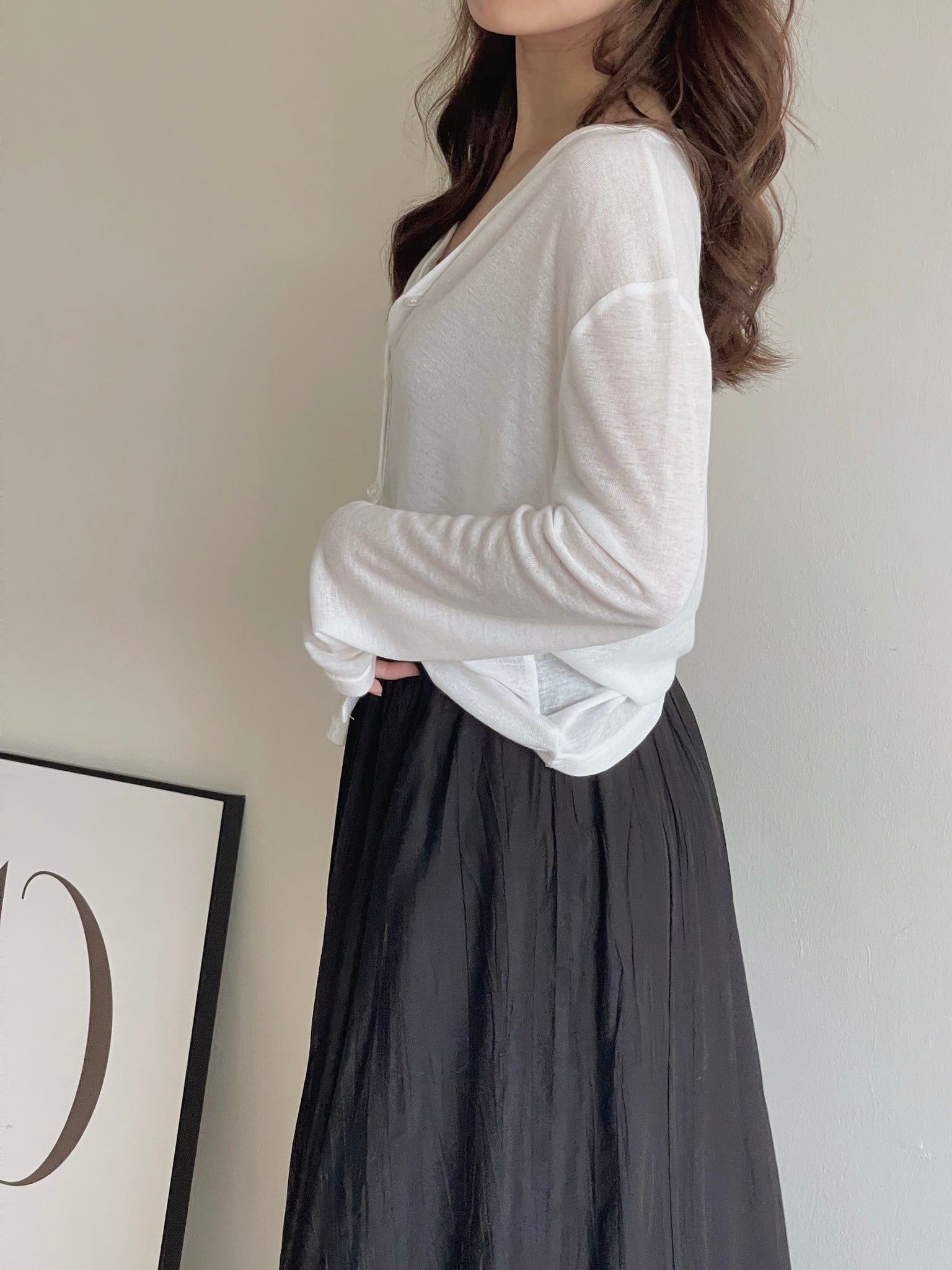 Classic Thin Cardigan / 夏日必备遮肉防晒衫