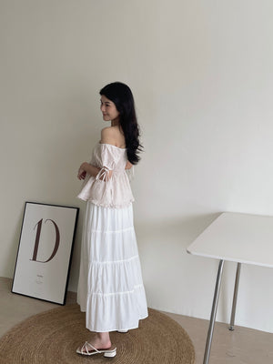 Doll Puff Sleeve / 格子泡泡袖上衣