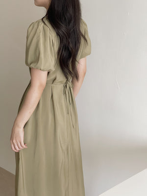 Anais Puff Sleeves Dress / 韩风泡泡袖连身裙