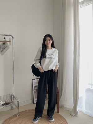 Super Comfy LA Sweater / 超舒适字母宽松卫衣