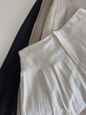 Linen Casual Maxi Pants / 高个子拖地棉麻休闲裤