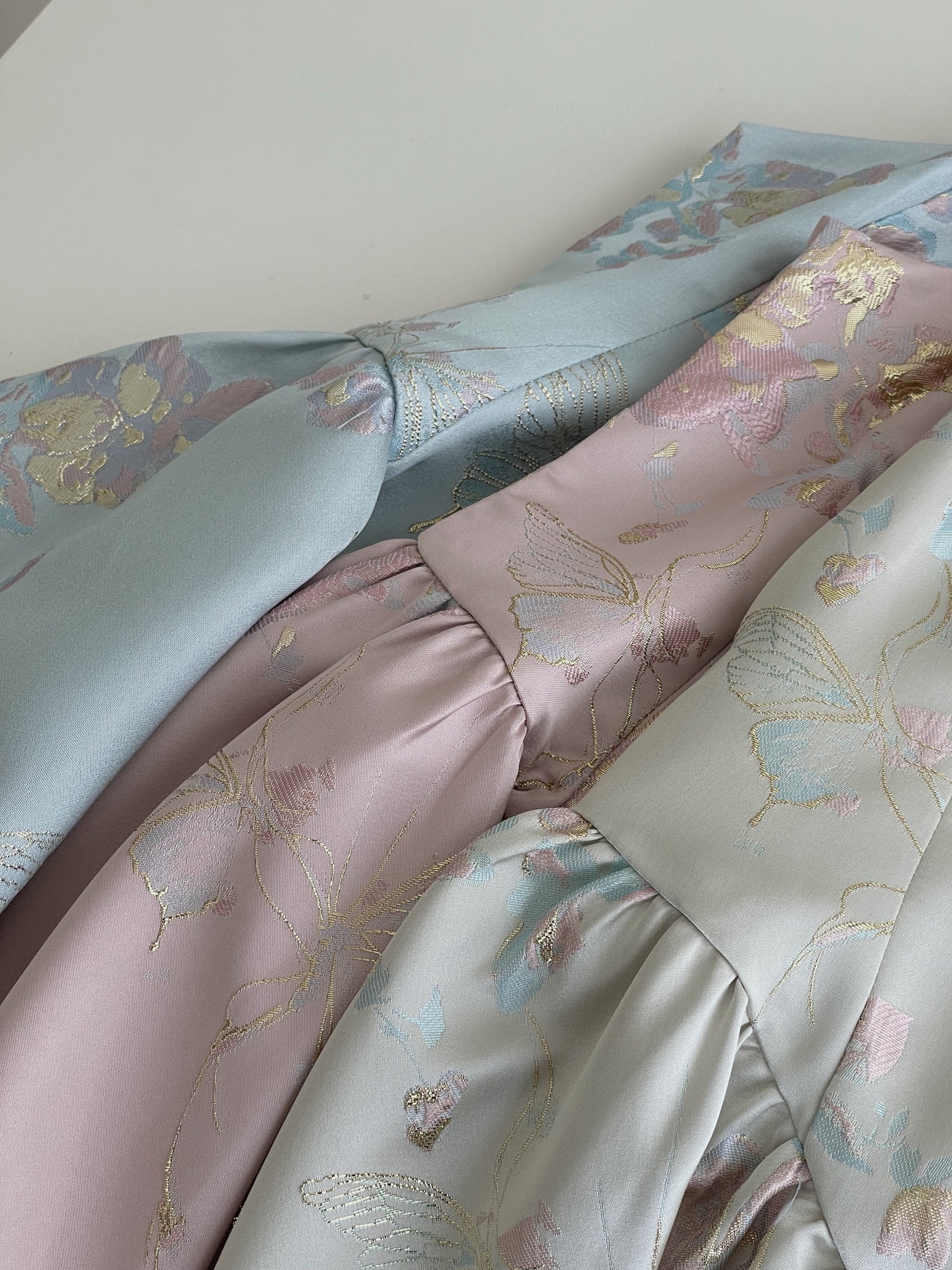 Petal Silhouette Charm Jumpsuit Dress / 【花影娇姿】挂脖花苞连体裙