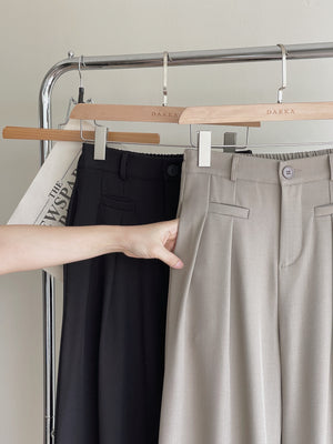 Tasha Smooth Suit Trousers / 垂顺长腿西装裤