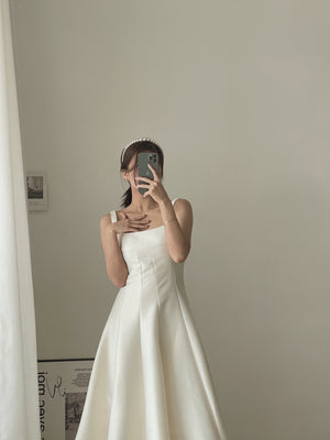 Hepburn Classy Dress / 赫本风收腰显瘦连