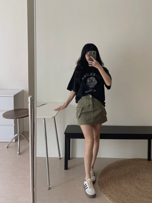 Stylish Western Loose Tee / 帅气欧美风宽松T恤