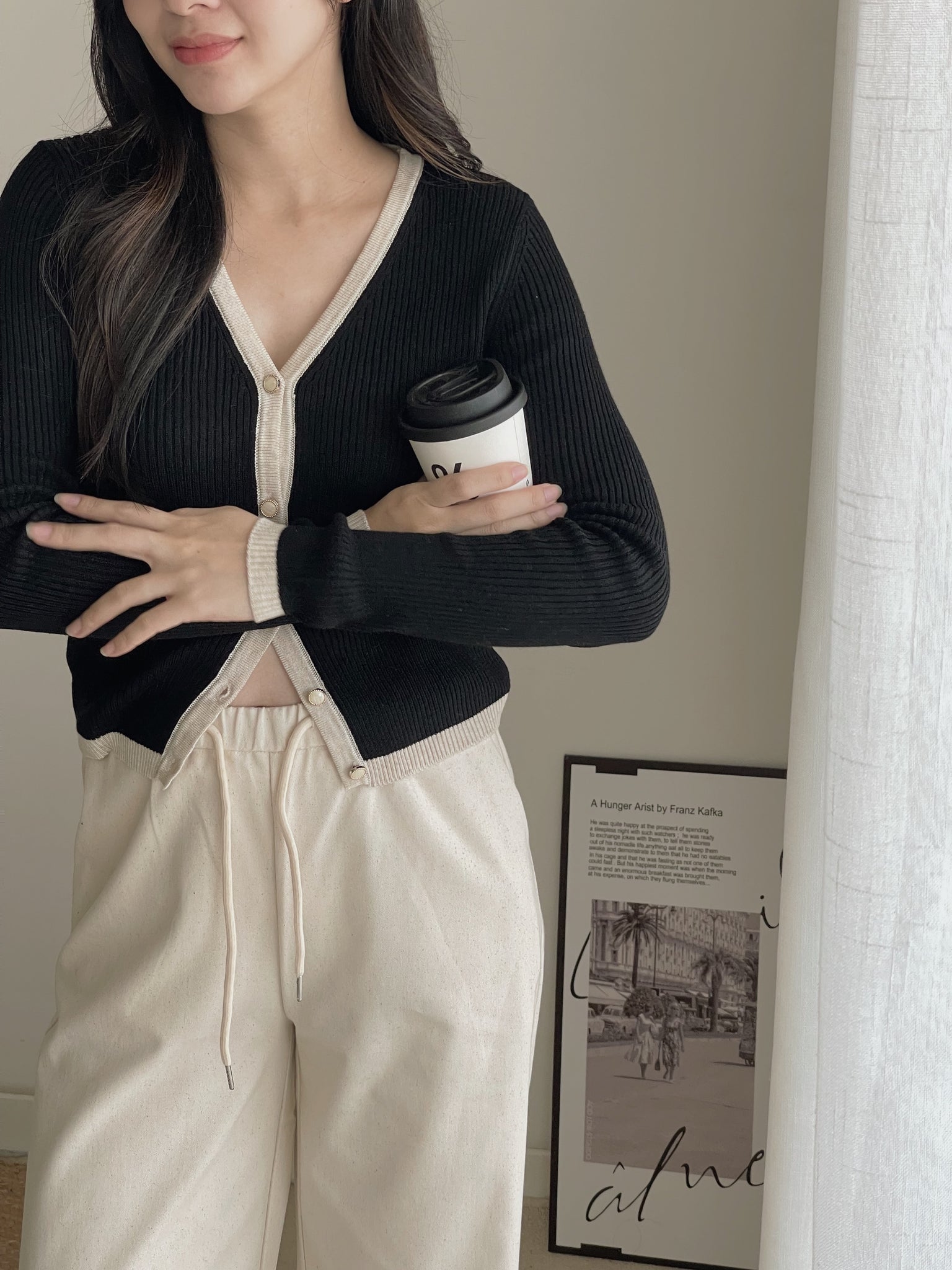 Wide Pull-On Pants / 松紧抽绳阔腿百搭裤