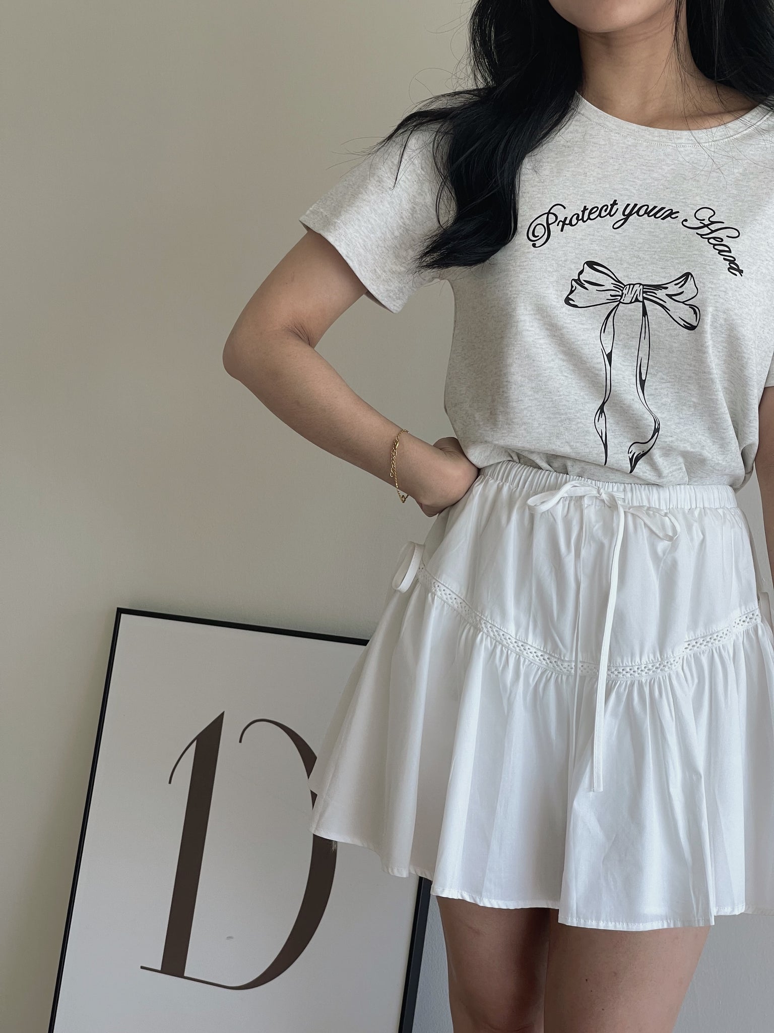 Girly Pop Tee / 少女感显瘦T恤