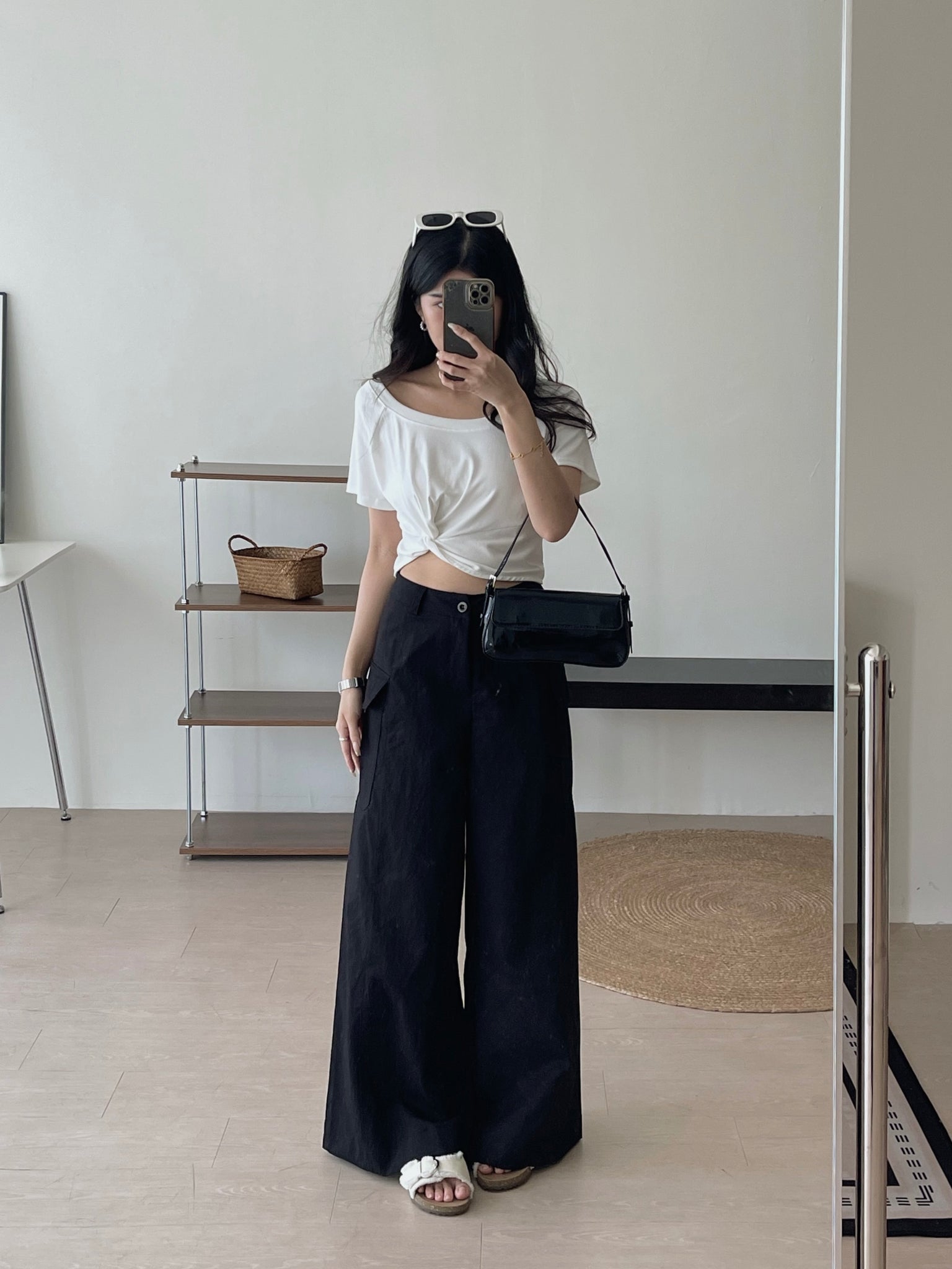 Stylish Baggy Cargo Pants / 帅气个性阔腿长裤