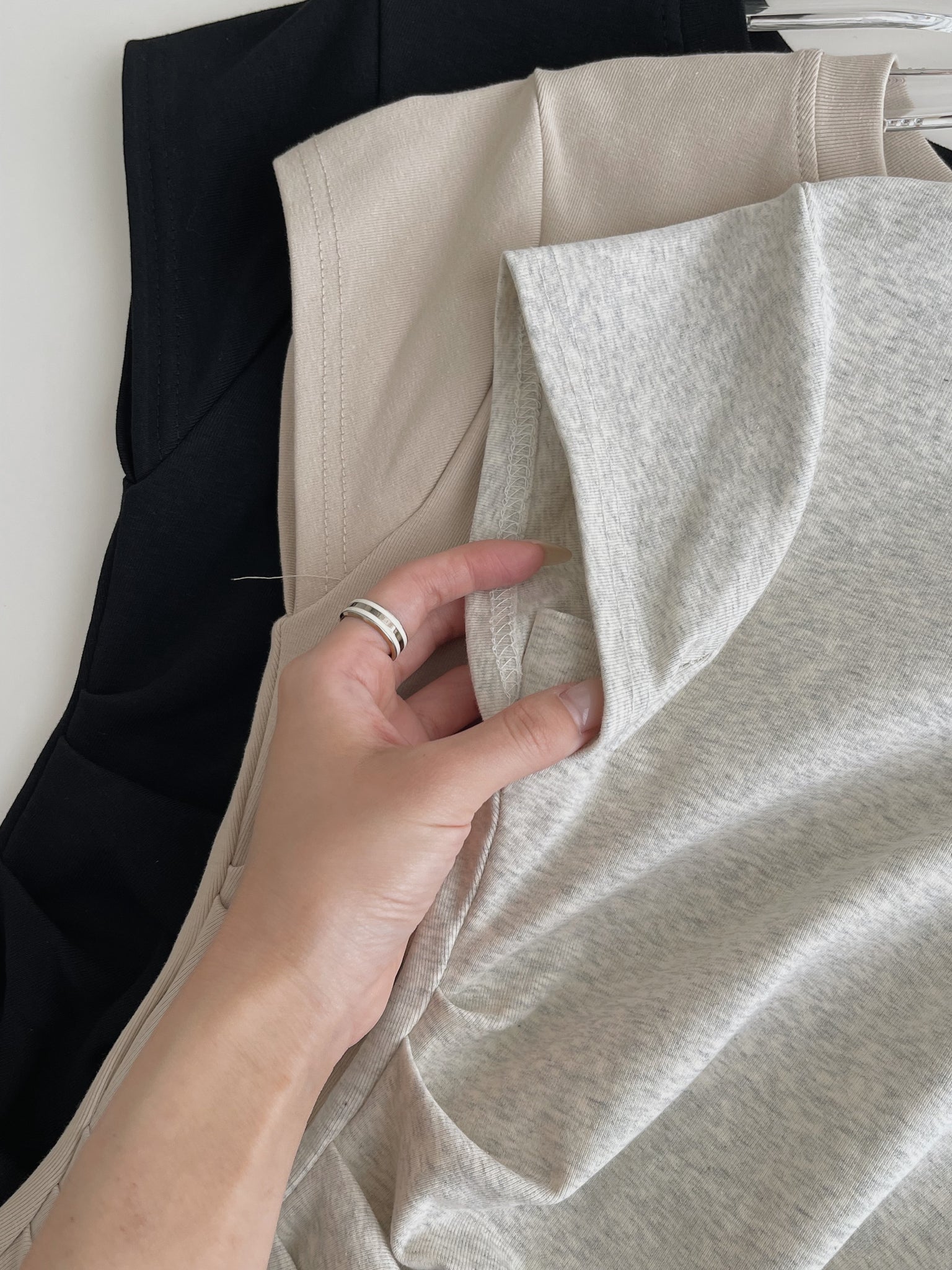 Basic Slim Dress / 基础捏皱收腰连衣裙