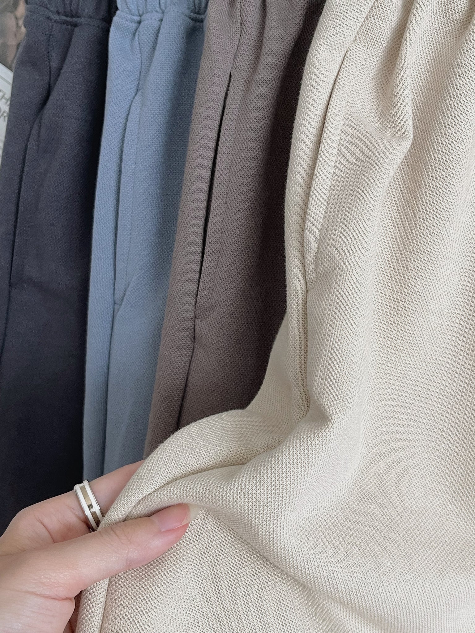 Morandi Casual Set / 莫兰蒂小刺绣休闲套装