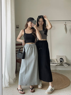 Crop Padded Camisole / 露脐胸垫吊带