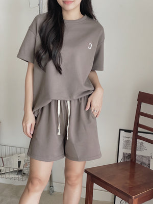 Morandi Casual Set / 莫兰蒂小刺绣休闲套装