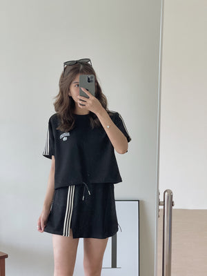 Sporty Skort Set / 盐系运动风裤裙套装