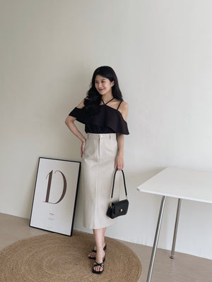 Suit Pencil Skirt / 通勤西装中长裙