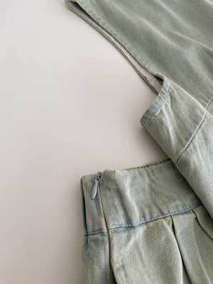 Marceline Denim Set / 老钱风宽松牛仔套装