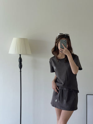 Logo Tee Casual Set / 休闲T恤套装