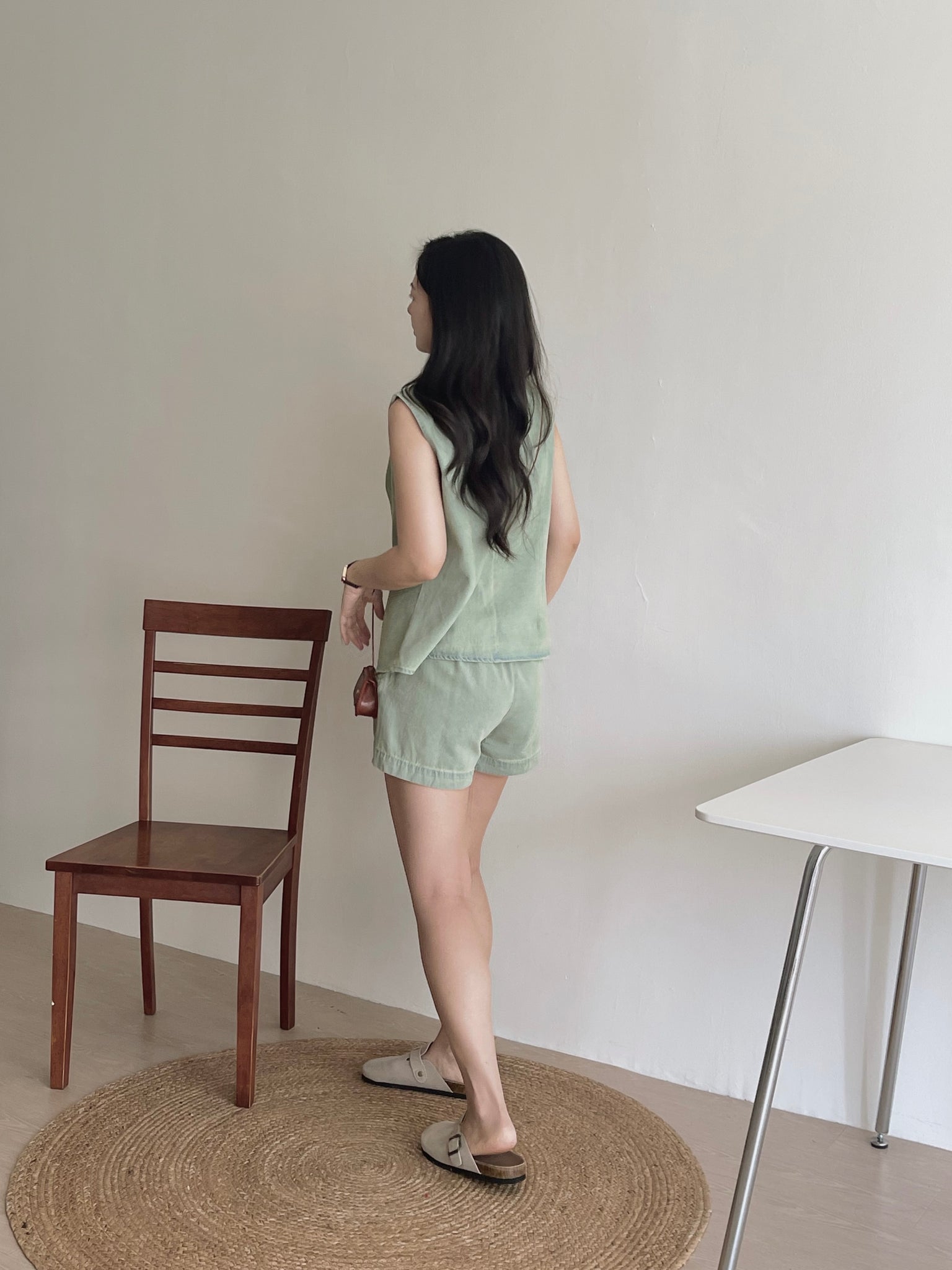 Marceline Denim Set / 老钱风宽松牛仔套装
