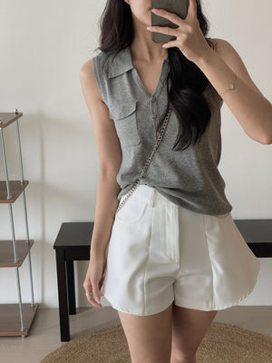 Wide Leg Design Shorts / 双层显腿瘦设计短裤