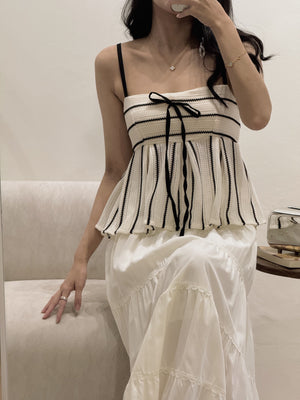 Sweetie Knit Top / 甜美针织吊带上衣