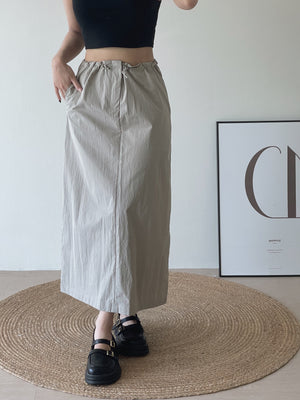 Cargo Midi Outing Skirt / 酷酷中长工装裙