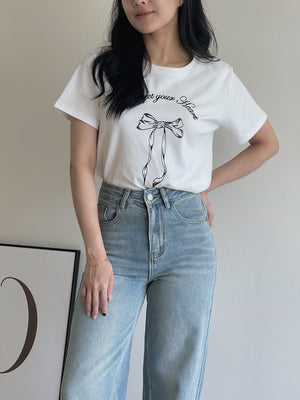 Girly Pop Tee / 少女感显瘦T恤