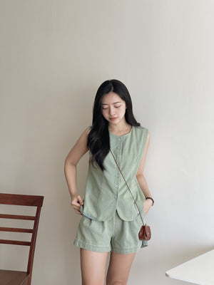 Marceline Denim Set / 老钱风宽松牛仔套装