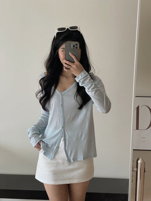 Lyocell Soft Cardigan / 巨柔软冰凉轻薄开衫