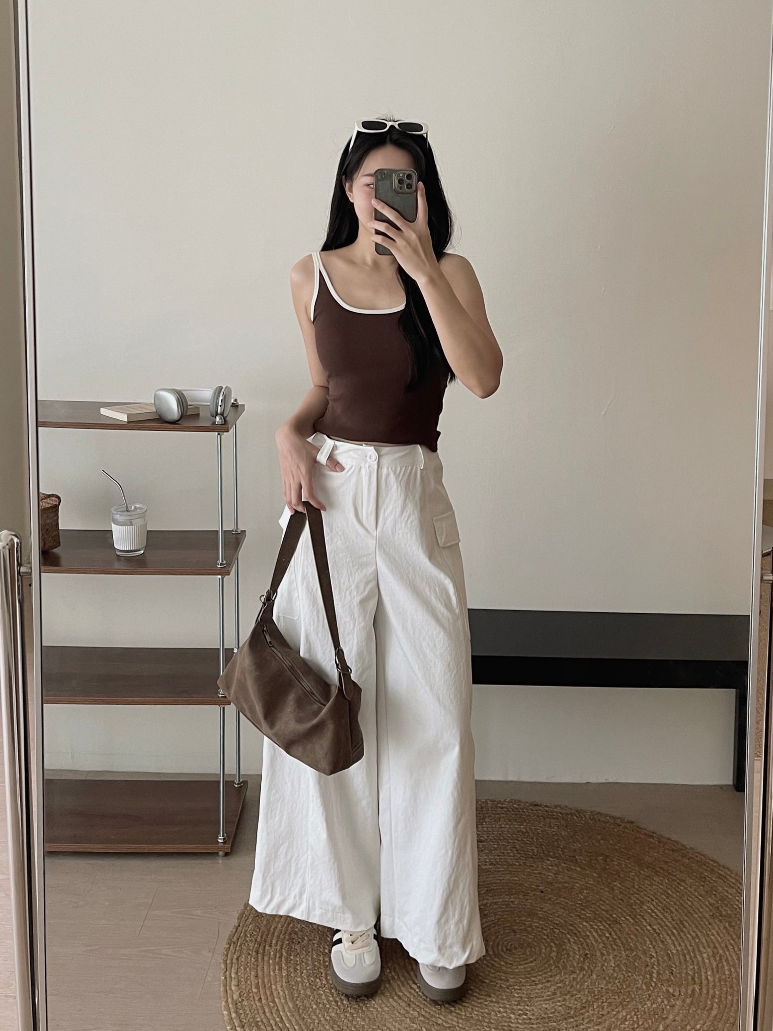 Stylish Baggy Cargo Pants / 帅气个性阔腿长裤