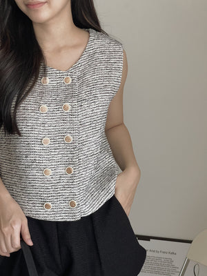 Aurie Bloomer Pants / 粗呢显腿瘦花苞裤