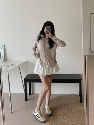 Lyocell Soft Cardigan / 巨柔软冰凉轻薄开衫