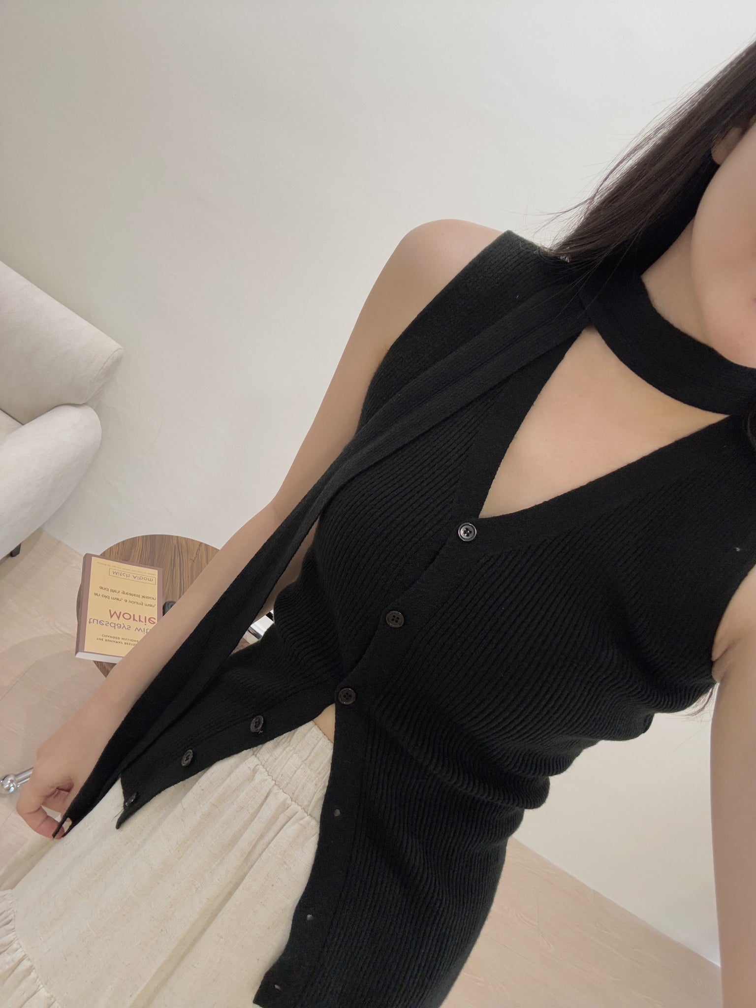 Knitted Slim Top