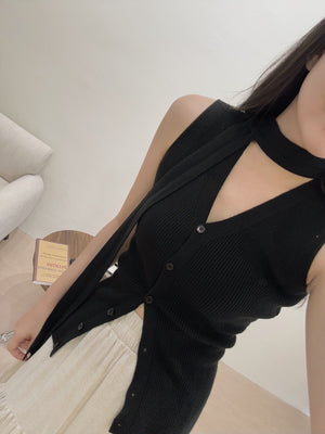 Knitted Slim Top