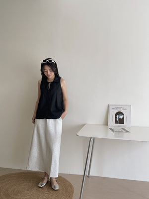 Comfortable Sporty Midi Skirt / 简约舒适半身卫裙