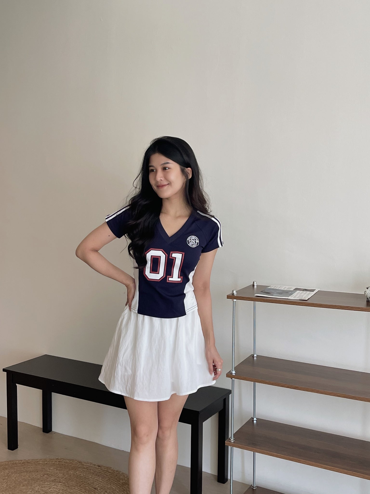 Varsity Cheer Tee / 辣妹运动风T恤