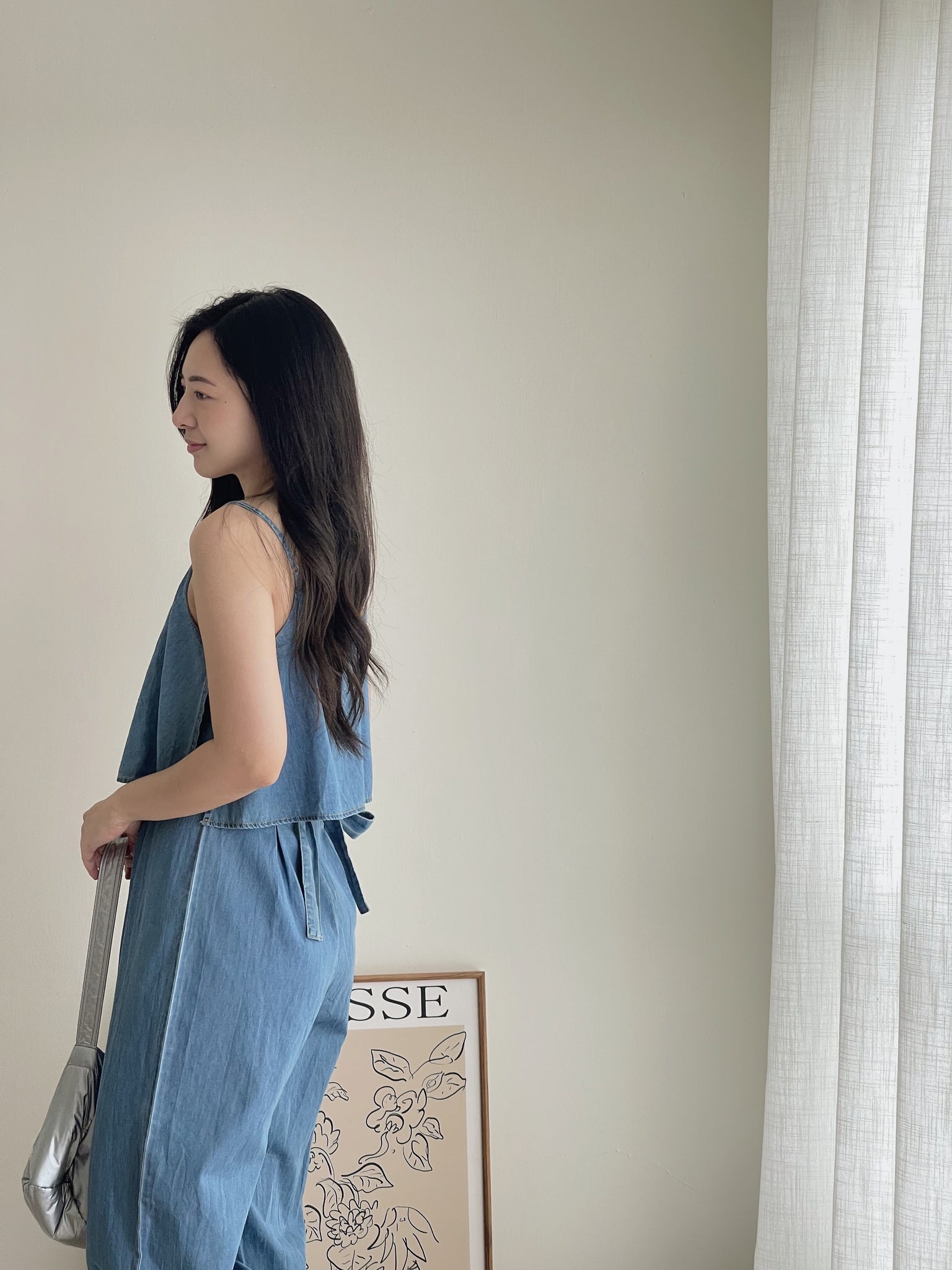 Arena Soft Denim Jumpsuit / 天丝软牛仔连体裤