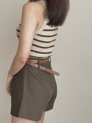 A-line Suit Pants / 阔腿西装短裤