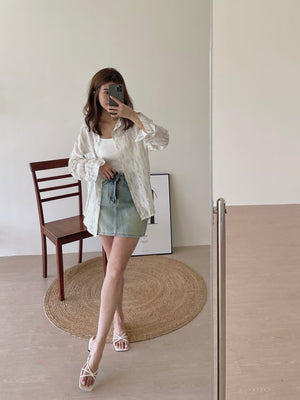 Tie Dye Thin Shirt / 薄款晕染防晒衬衫