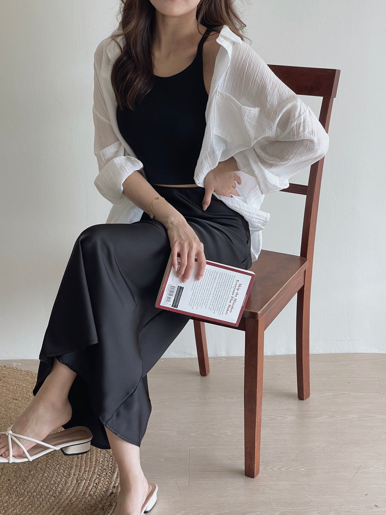Ootd Sheer Shirt / 肌理感防晒薄衬衫