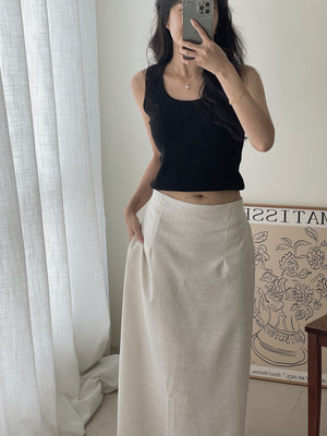 Comfy Tank Top / 遮副乳针织背心