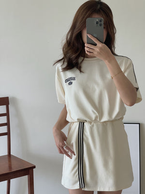 Sporty Skort Set / 盐系运动风裤裙套装