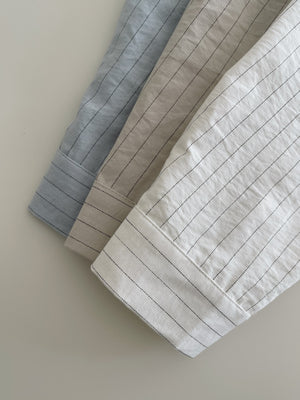 Pattern Striped Shirt / 设计感不规则条纹衬衫