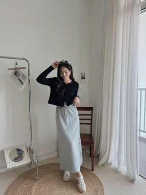 Cable Knit Cardigan / 软糯麻花长袖上衣