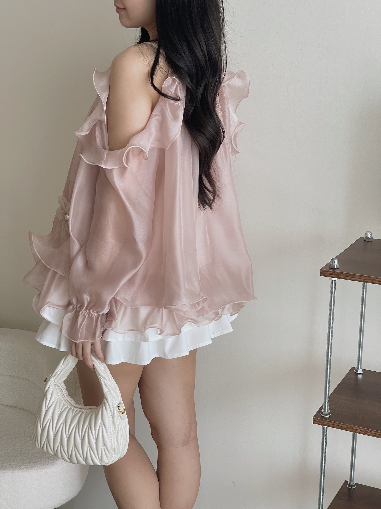 Ballet Layered Mini Skirt / 蛋糕芭蕾迷你短裙