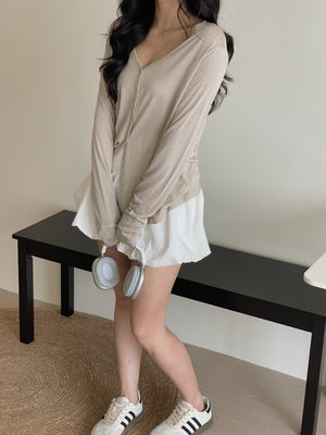 Lyocell Soft Cardigan / 巨柔软冰凉轻薄开衫